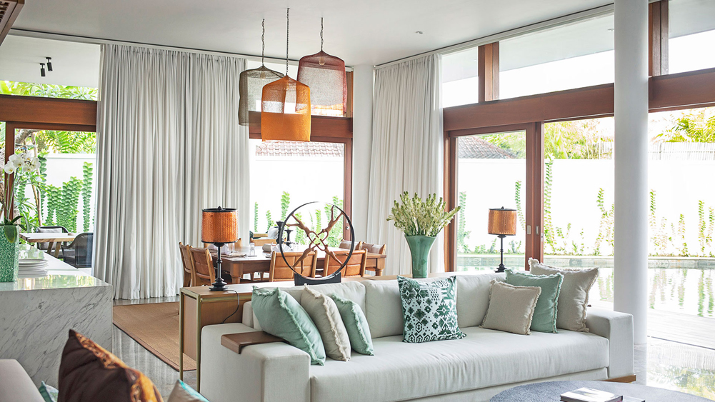 Villa Indrani - Cool modern living area